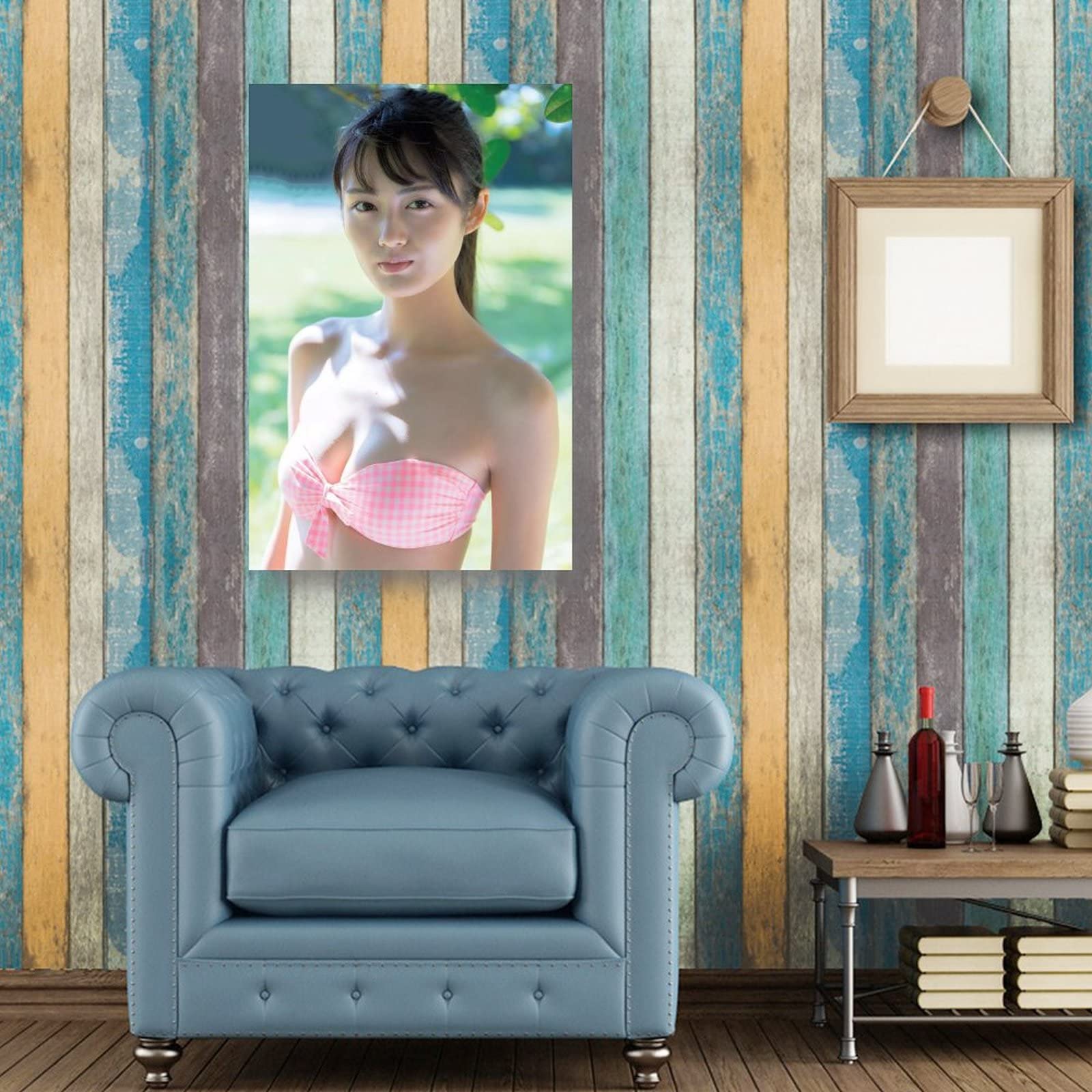 Amazon.co.jp: 水谷果穂水着セクシー写真絵画ポスター